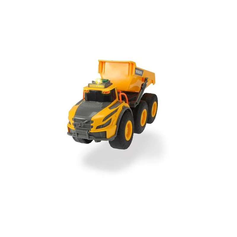 Camion basculant Dickie Volvo cu sunet si lumini, 23 cm foto