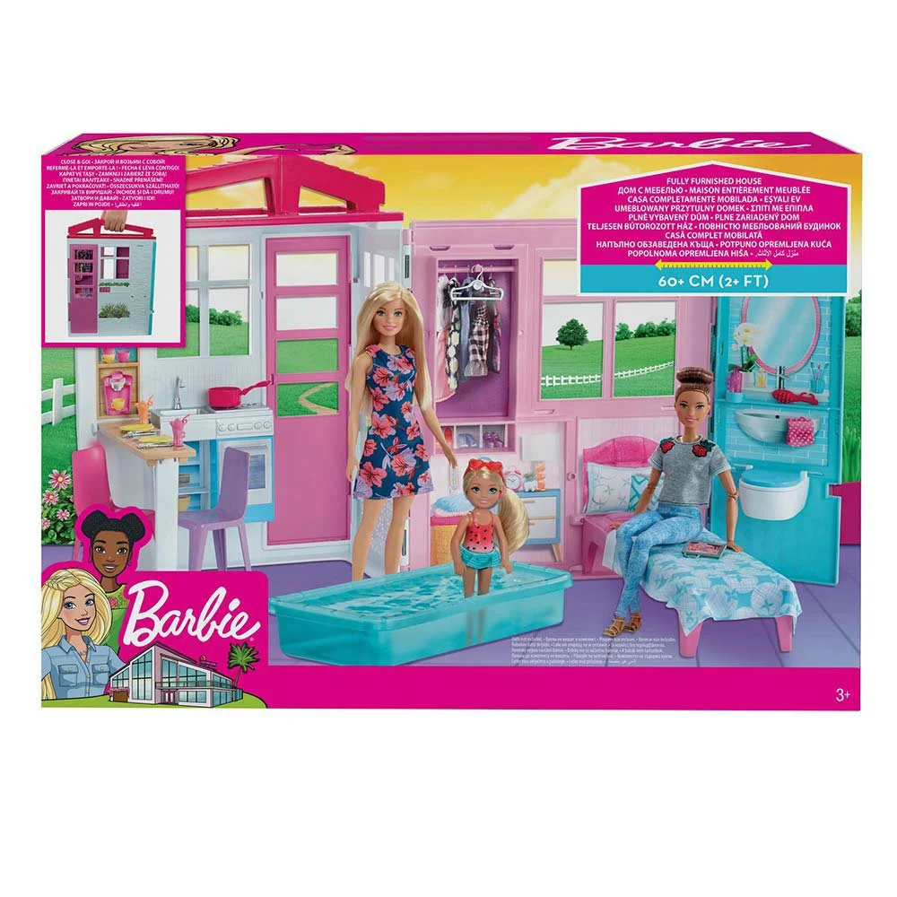 Casa de papusi Barbie portabila foto