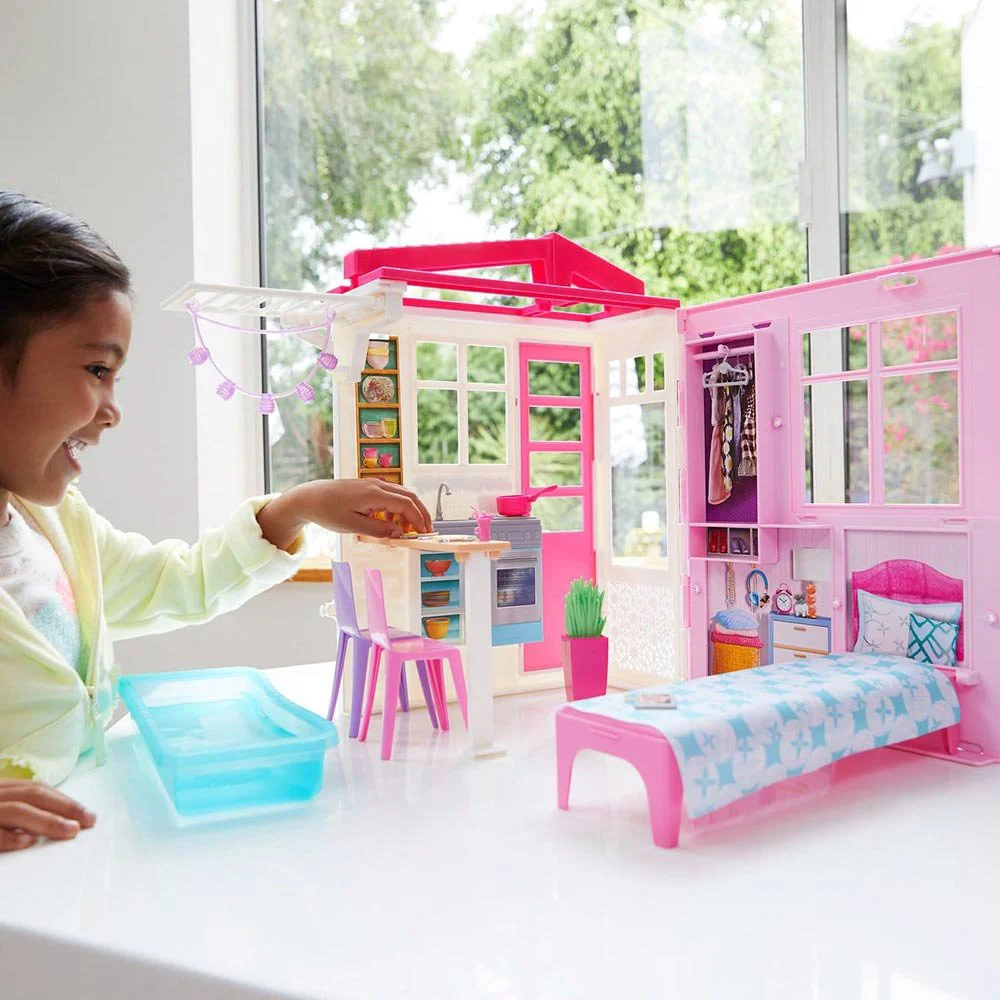 Casa de papusi Barbie portabila foto