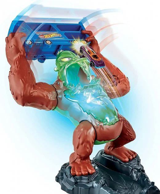 Игровой набор Hot Wheels Нападение токсичной гориллы