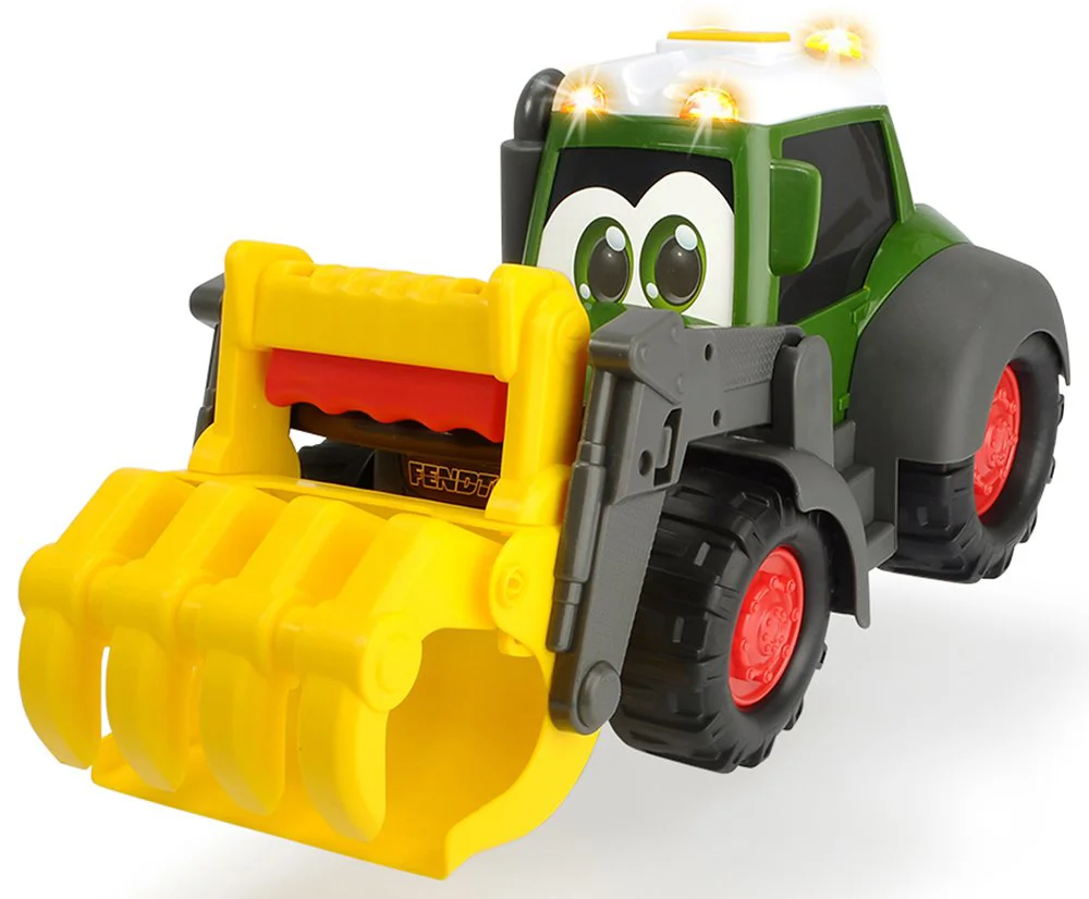 Экскаватор Dickie Happy Fendt Worker, свет и звук, 30 см foto