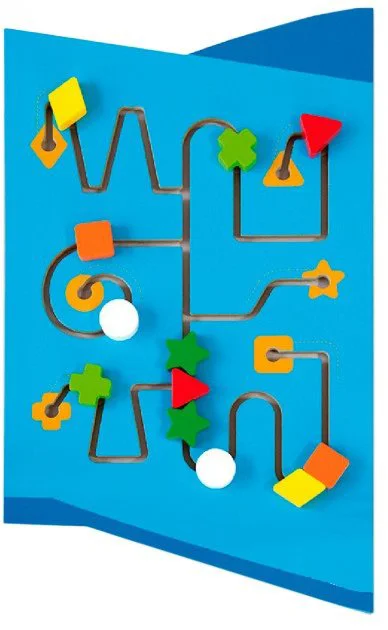 Jucarie din lemn Viga Toys Wall Toy Airplane