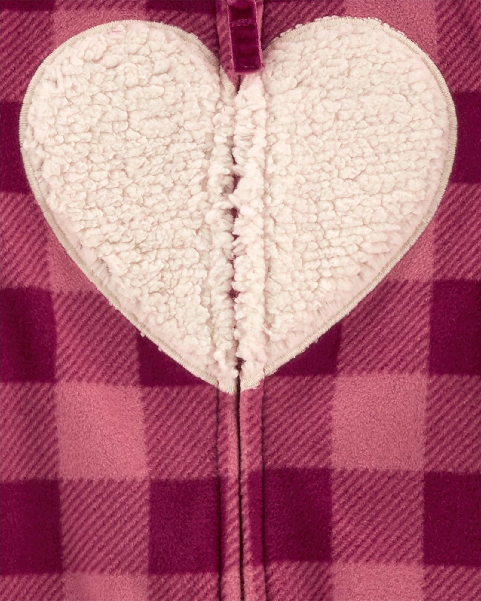 Carter's Salopeta fleece Inimioara foto
