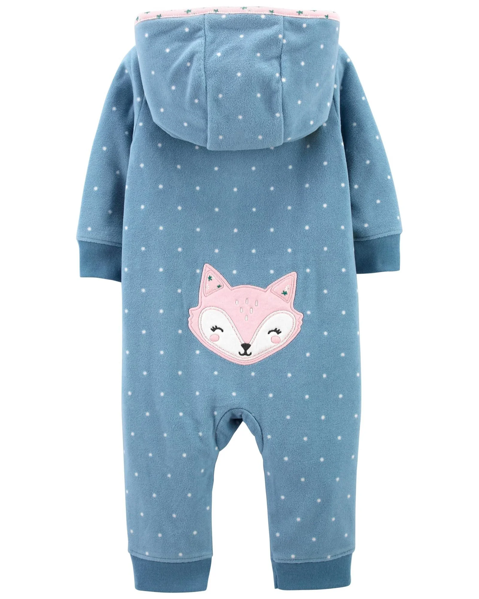 Carter's Salopeta fleece Vulpe foto