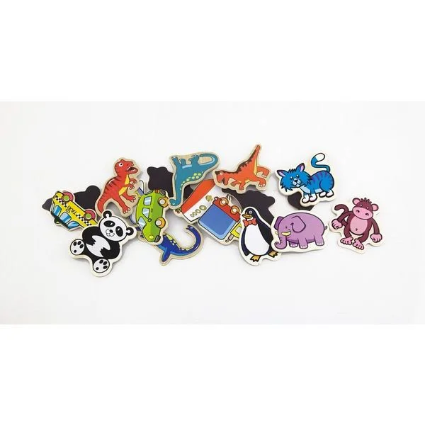 Деревянные магниты Viga Toys Animals, 20 шт. foto