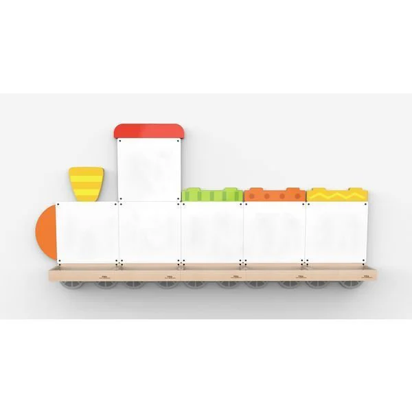 Набор магнитных досок Viga Toys Train foto