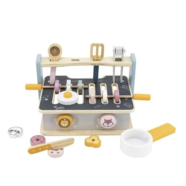 Set de joc Viga Toys  Aragaz cu grill pliabil foto