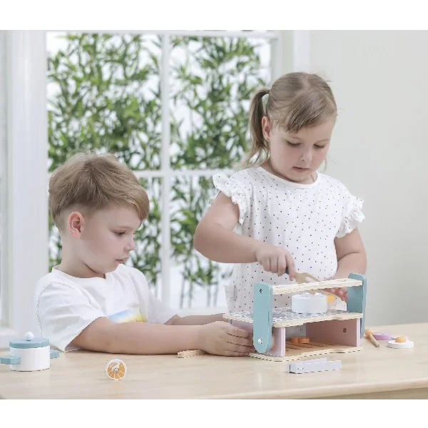 Set de joc Viga Toys  Aragaz cu grill pliabil foto