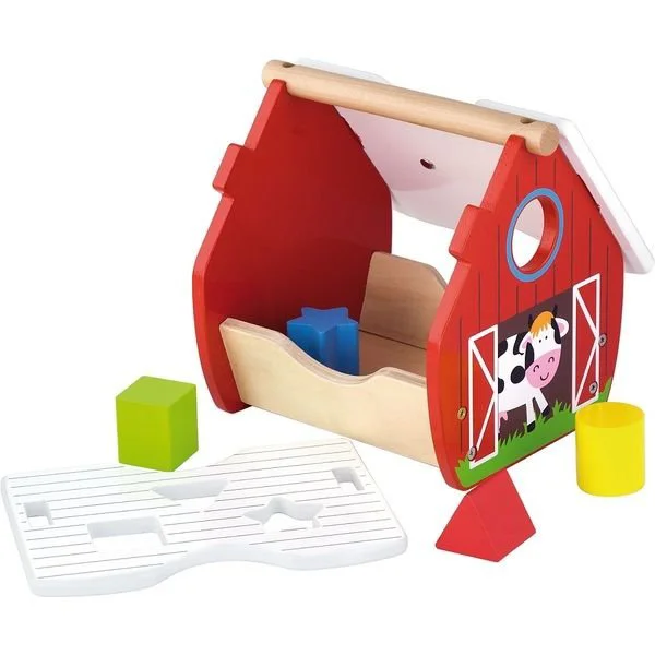 Jucarie din lemn Viga Toys Activity Farm foto