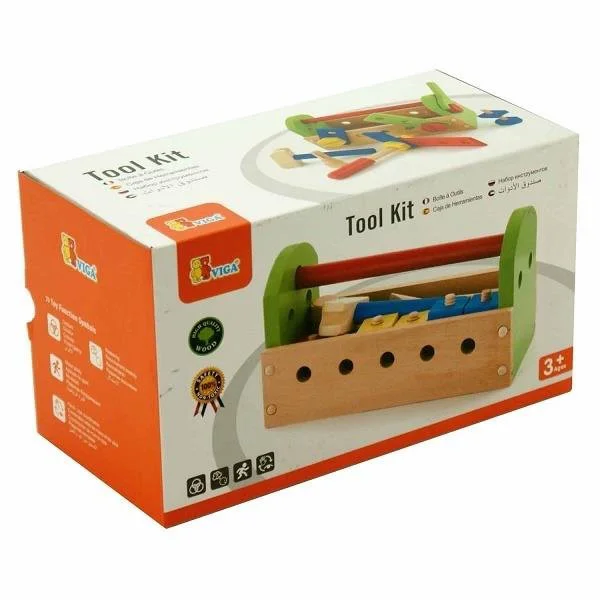 Set de joaca din lemn Viga Toys Tool Kit