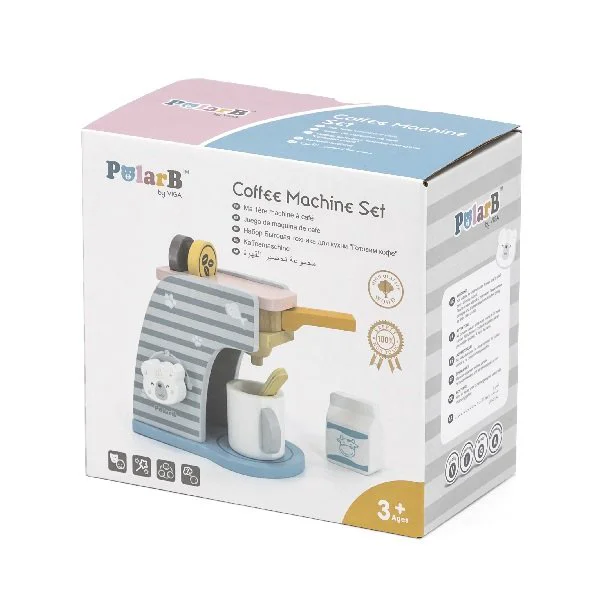 Set de joaca din lemn Viga Toys Coffee Machine foto