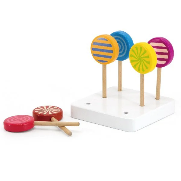Set de acadele din lemn Viga Toys, 6 buc. foto
