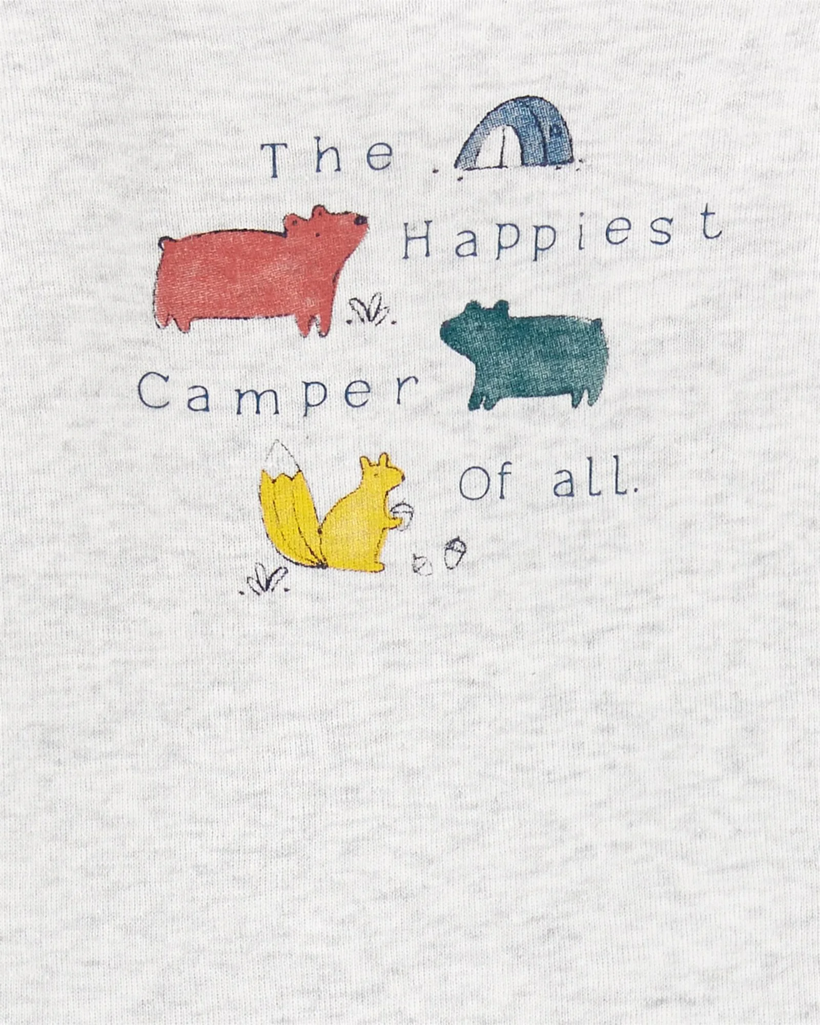 Carter's Set 3 piese Pantaloni, body si pijama Camping foto