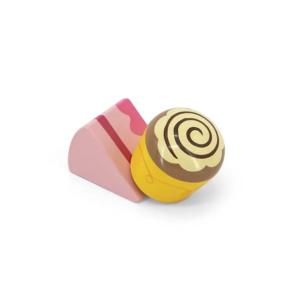 Suport cu prajituri din lemn Viga Toys TeaTime Dessert foto