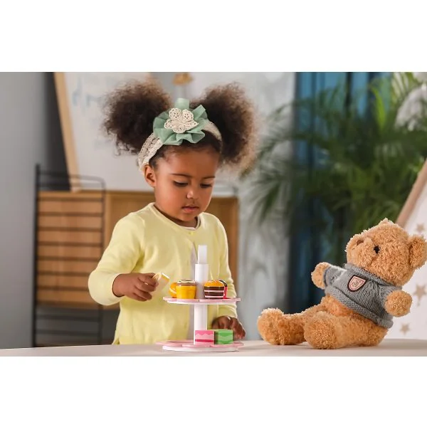 Suport cu prajituri din lemn Viga Toys TeaTime Dessert foto