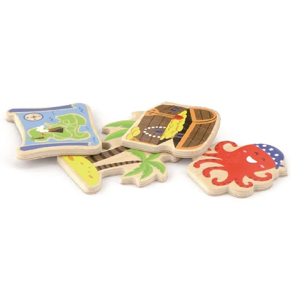 Joc educativ din lemn Viga Toys, Spatiu si Distanta foto