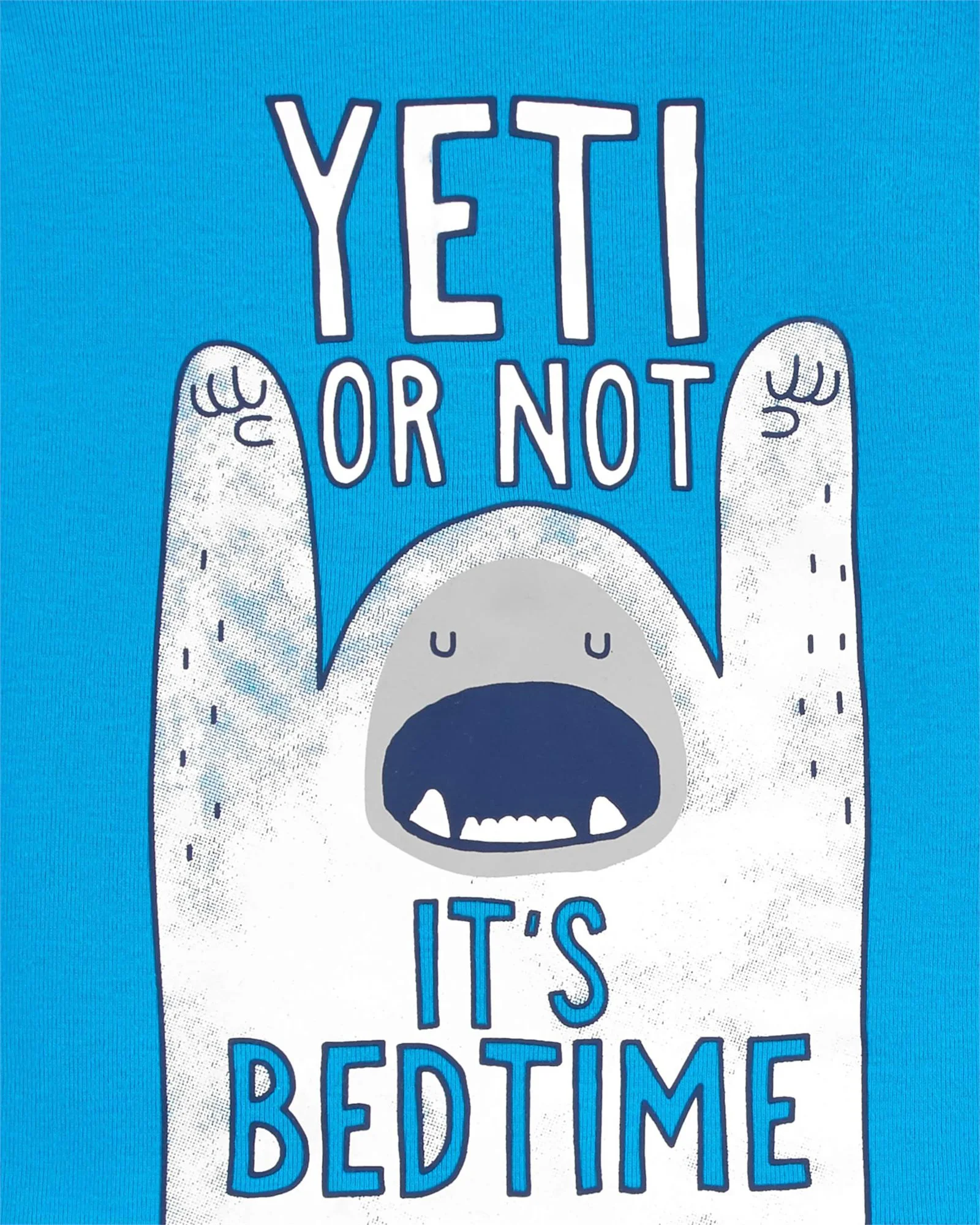 Carter's Set 2 pijamale Yeti foto
