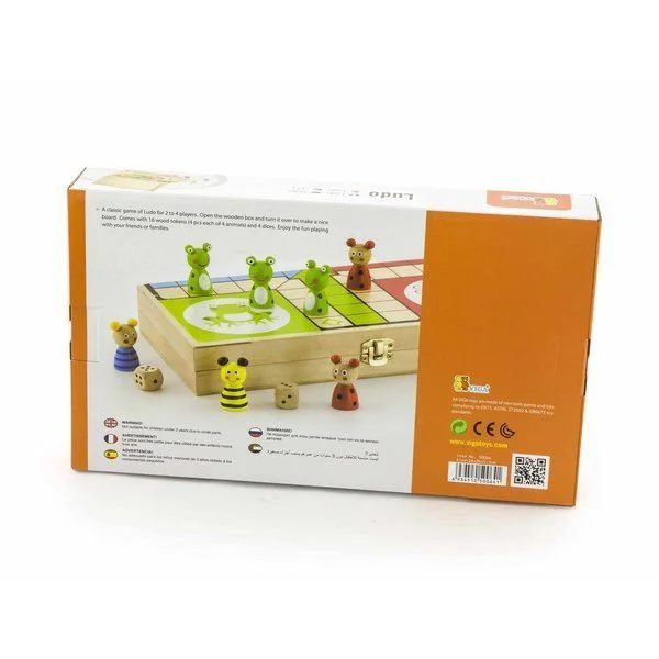 Joc de masa din lemn Viga Toys Ludo foto