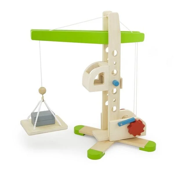 Macara interactiva din lemn Viga Toys foto
