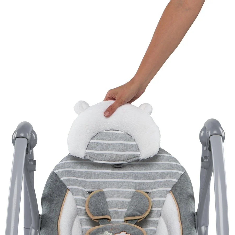 Leagan portabil Bright Starts Ingenuity Swing 'n Go Portable Swing™ - Bella Teddy™