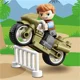 LEGO Duplo Jurassic World T. rex and Triceratops Dinosaur Breakout foto