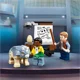 Lego Jurassic World T. rex Dinosaur Fossil Exhibition foto