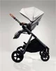 Carucior multifunctional reglabil pe inaltime Joie Aeria Signature Oyster foto