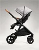 Carucior 2 in 1 reglabil pe inaltime Joie Aeria Signature Carbon
