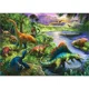 Puzzle Trefl Predatory dinosaurs, 200 piese