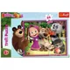 Puzzle Trefl Masha and Bear / Animaccord Masha and the Bear, 24 MAXI piese foto