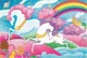 Puzzle Trefl Galloping unicorns, 160 piese foto
