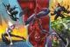 Puzzle Trefl Upside down / Disney Marvel Spiderman, 100 piese foto