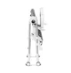 Scaun de masa Peg Perego Prima Pappa Follow Me Wonder Gray