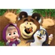 Puzzle Trefl Masha's happy day / Animaccord masha and the bear, 60 piese foto