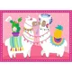 Puzzle Trefl 4in1 / Llamas on vacation, 35/48/54/70 piese foto