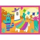 Puzzle Trefl 4in1 / Llamas on vacation, 35/48/54/70 piese foto