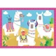 Puzzle Trefl 4in1 / Llamas on vacation, 35/48/54/70 piese foto