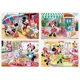 Puzzle Trefl 4in1 / Minnie with friends / Disney minnie, 12/15/20/24 piese foto