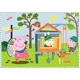 Puzzle Trefl 4in1 / Holiday reccolection / Peppa pig, 12/15/20/24 piese foto