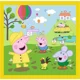 Puzzle Trefl 3 in 1 / Peppa's happy day / Peppa pig, 20/36/50 piese foto