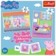 Puzzle Trefl 2 in 1 + memos, Peppa's day / Peppa Pig foto
