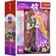 Mini puzzle Trefl Beautiful Princesses, 54 piese