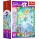 Mini puzzle Trefl Beautiful Princesses, 54 piese