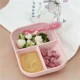 Set de masa din silicon Beaba Roz, 2 piese