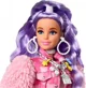 Papusa Barbie Extra cu par violet foto