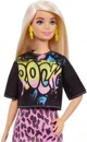 Papusa Barbie Fashionista in stil rock foto