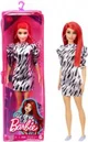 Papusa Barbie Fashionista cu parul rosu aprins foto