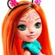Papusa Enchantimals Puiul de tigru Tenzi si prietenul ei Taft
