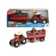 Tractor Dickie cu remorca pentru transportarea animalelor Happy animal treiler, 30 cm foto