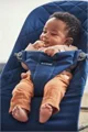 Balansoar BabyBjorn Bliss Midnight Blue, Bumbac